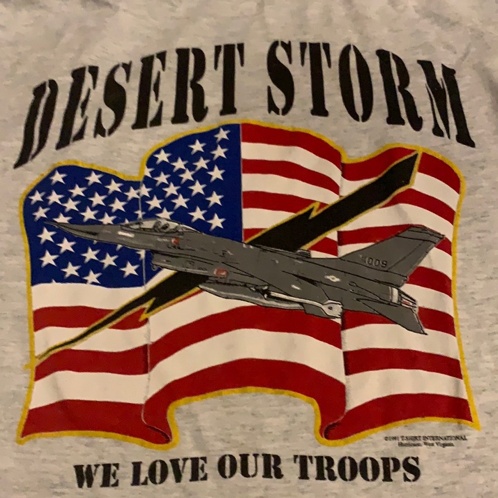 Operation dessert storm t shirt screen stars 90s vintage